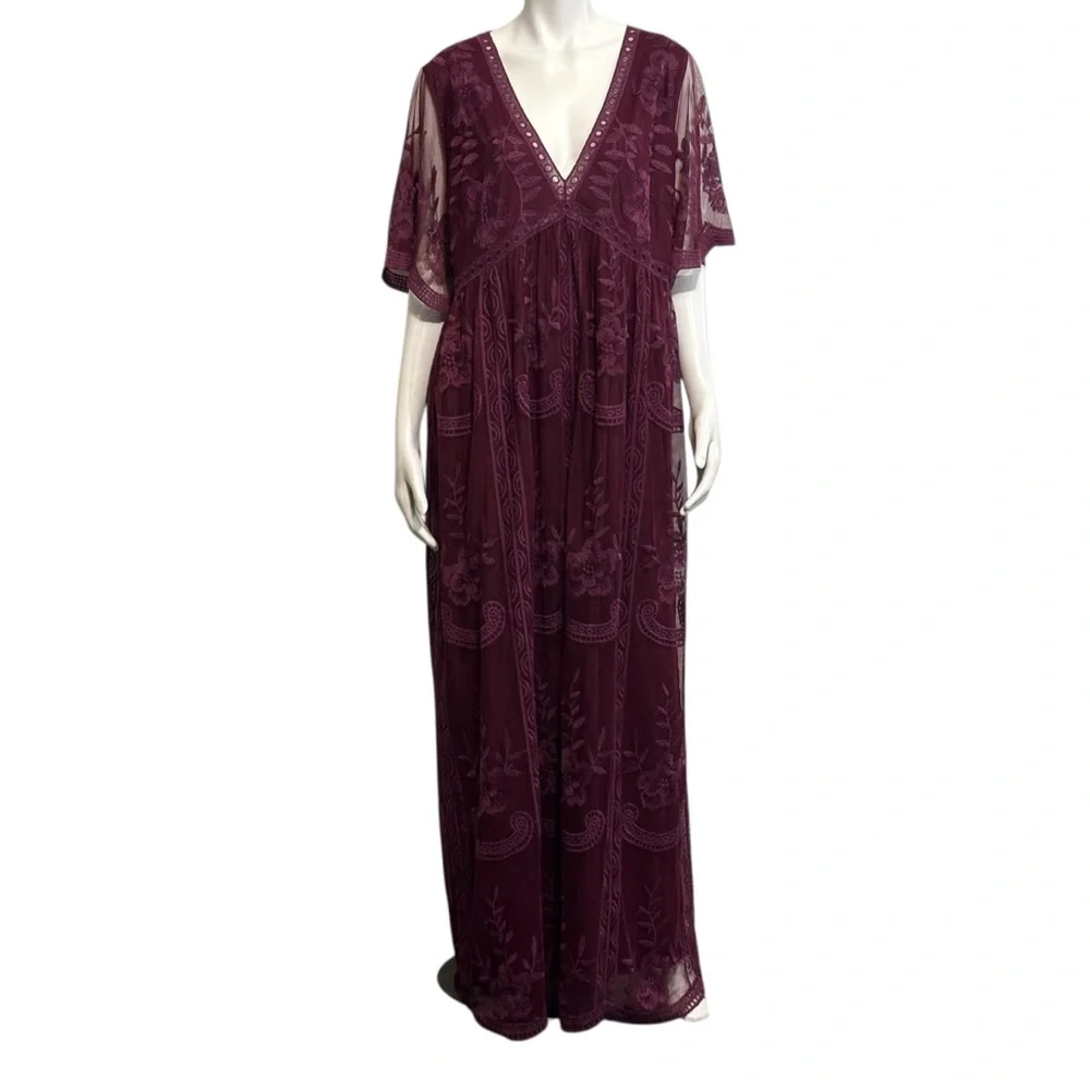 Pinkblush Purple Maxi Dress - Picture 3 of 8